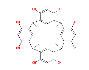 4-(1-(2,4-dihydroxy-5-isopropylphenyl)ethyl)-6-(1-(5-(1-(2,4-dihydroxyphenyl)propan-2-yl)-2,4-dihydroxyphenyl)ethyl)benzene-1,3-diol